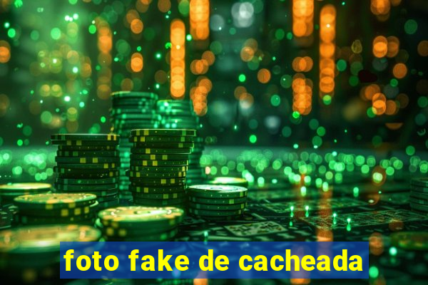 foto fake de cacheada